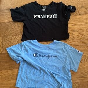 Ladies cropped shirts. Selling as a set of two.